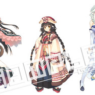 『うたわれるもの 二人の白皇』店舗特典イラスト公開、タペストリーやクリアファイルなど