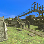 ナイフ戦で祭壇占領！『サドンアタック』新マップ「モンキーガーデン」