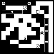 3DS『Shift DX』配信開始、白と黒の世界を入れ替えゴールを目指すアクションパズル