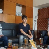 MONACAの3人。左から広川恵一氏、高橋邦幸氏、神前暁氏、