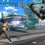 『KOF XIV』最新トレイラーでラルフとレオナ、クラークの「怒」チーム殴りこみ!