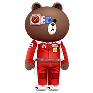 暴カワRPG『LINE ファイター』配信開始、ブラウンたちが悪党相手に大暴れ！