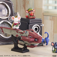 「機動戦士ガンダム 鉄血のオルフェンズ 3丁目のおるふぇんちゅ」のフィギュアが登場！ミカヅキやオルガが“ネズミ姿”に