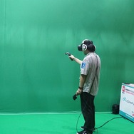 【TGS2016】VRゲームに変化、出展ブースが緑に染まる