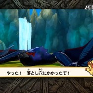 『モンハン ストーリーズ』バトルシステムの紹介映像！戦闘中に罠を仕掛ける事も…