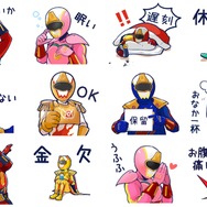 富士急ハイランドの「絶叫戦隊ハイランダー」がLINEスタンプに! 「行きます(行かない)」などダメさ炸裂