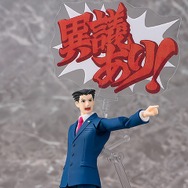 逆転裁判』成歩堂龍一がfigma化―店舗限定特典には「テレ顔