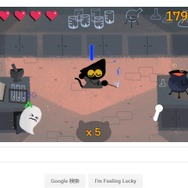 Googleにかわいい黒猫のハロウィンミニゲームが登場！シンプルながらやりこみがいあり