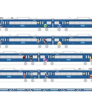 「ソニック」＆「ぷよぷよ」のラッピング電車が運行決定！ セガ縁の地で記念コラボを実施