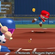 3DS『実況パワフルプロ野球 ヒーローズ』×「マリオ」コラボ決定、変化球「ファイアボール」が投げられる！