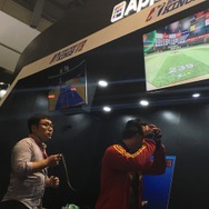 【G-STAR 2016】打球感がたまらない・・・スマッシュ、カットボールも打てた！VRで卓球ができちゃう『Ping-Pong Kings VR』プレイレポ