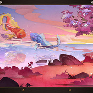 本格幻想RPG『陰陽師』心を封じた「雪女」や人を愛した「桜の精」などをお披露目…事前登録も近日開始予定