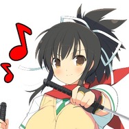 『閃乱カグラ』がLINEスタンプで舞い忍ぶ！ 「半蔵・月閃」と「紅蓮・蛇女」の2種登場