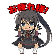 『閃乱カグラ』がLINEスタンプで舞い忍ぶ！ 「半蔵・月閃」と「紅蓮・蛇女」の2種登場