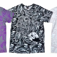 伊藤潤二のホラー漫画「うずまき」デザインのアパレルが登場、「あざみ」Tシャツやパーカーなど