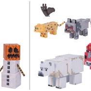 『マインクラフト』スノーゴーレム＆動物6体のアクションフィギュアが12月発売！