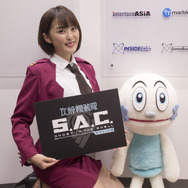 【レポート】グラドル・忍野さらとガチバトル！『攻殻機動隊 S.A.C. Online』メディアキャラバン