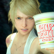 『FFXV』×「カップヌードル」の“コラCM”が公開…リヴァイアサンがスープの海から登場!?