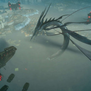 『FFXV』×「カップヌードル」の“コラCM”が公開…リヴァイアサンがスープの海から登場!?