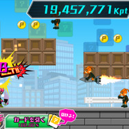 iOS/Android『仮面ライダーエグゼイド×チャリ走』配信開始、ノーコンティニューで無限に走れ！