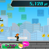 iOS/Android『仮面ライダーエグゼイド×チャリ走』配信開始、ノーコンティニューで無限に走れ！