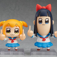 「ポプテピピック」がまさかの「ねんどろいど」化！“例のビル”破壊シーンや“エイサイハラマスコイおどり”を再現可能