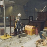 『ニーア オートマタ』最新映像を公開…ドラクエとのコラボ武器“ひのきのぼう”が登場!