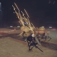 『ニーア オートマタ』最新映像を公開…ドラクエとのコラボ武器“ひのきのぼう”が登場!