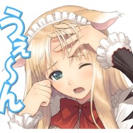 LINEスタンプ「シャイニング・コレクション」配信！ Tonyが描く美少女揃いの40種