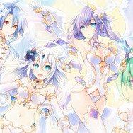 『四女神オンライン』美少女たちが織りなすOP映像公開！ シリーズキャラから新メンバーまで勇姿を披露