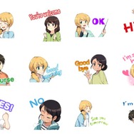 可愛すぎる“エレン先生”が喋る＆動く！ 中学校の英語教科書「NEW HORIZON」がアニメスタンプに