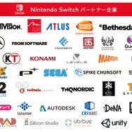 ニンテンドースイッチ向けに開発されているゲームタイトルは80以上、参加企業は50社以上に