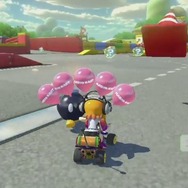 『マリオカート8 デラックス』新機能「ハンドルアシスト」や新参戦キャラもお披露目！ 有野晋哉やザ・たっち、小松未可子がガチ対戦