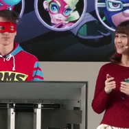 スイッチ新作『ARMS』ステージで椿姫彩菜がガチ対戦！ゲームプレイたっぷりのステージ映像が公開