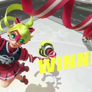 スイッチ新作『ARMS』ステージで椿姫彩菜がガチ対戦！ゲームプレイたっぷりのステージ映像が公開