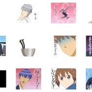 TVアニメ「学園ハンサム」イケメンたちが不気味に動くLINEスタンプ配信開始、「よろしくオッパッピー」「アヒィ！」など
