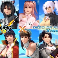 『DOA Xtreme 3』と『閃乱カグラ』がコラボ! 飛鳥たちの制服・私服が水着になって登場…「水着破壊機能」って!?