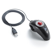 “空中でも操作可能”な有線マウスが登場！ 姿勢を問わず左利き・右利きにも対応