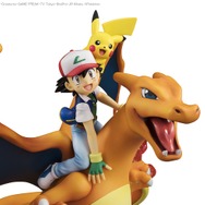 ポケモン　 サトシ＆ピカチュウ＆リザードン フィギュア G.E.M.シリーズ ポケットモンスター サトシ&ピカチュウ