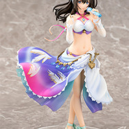 「デレマス」よりスタイル抜群な「鷺沢文香」水着フィギュアが登場、“紺碧の境界”衣装で立体化