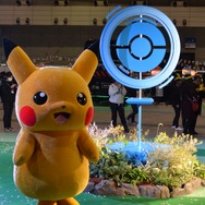 【闘会議2017】『Pokemon GO』の「リアルポケストップ」ではリアルにピカチュウが出現！記念撮影にぴったり