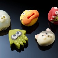 『スプラトゥーン』のイカたちが“和菓子”に!? バレンタインを和風に彩る