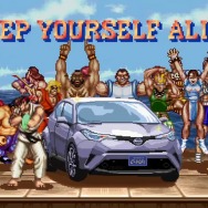 昇竜拳で車を労るリュウ！『ストリートファイター II』がトヨタの“C-HR”との特別ムービー公開