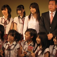 アーテイン、AKB48をゲストに『驚異のつがわ式 漢字記憶術』の発表会を開催