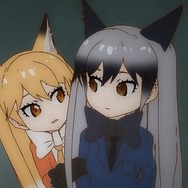 「けものフレンズ」のケロリン桶が登場！ ジャパリパークの温泉管理人・キタキツネとギンギツネが彩る