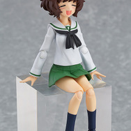 「ガルパン劇場版」秋山殿が制服Verでfigmaに！敬礼が似合う「ドヤ顔」やあの「信号ラッパ」も