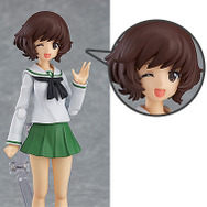 「ガルパン劇場版」秋山殿が制服Verでfigmaに！敬礼が似合う「ドヤ顔」やあの「信号ラッパ」も