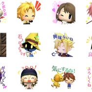 『ワールド オブ FF』の「クラウド」たちがLINEスタンプに！ボイス付き全24種類
