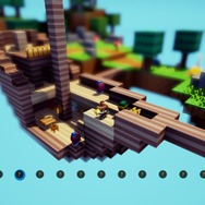 PS4『ハコニワカンパニワークス』7月13日発売決定、ブロックの世界を壊して作って遊ぶSRPG