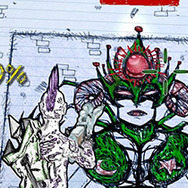 【プレイレポ】『ドローン・トゥ・デス』中二病ラクガキ世界で繰り広げられる最高にハイなTPSアクション